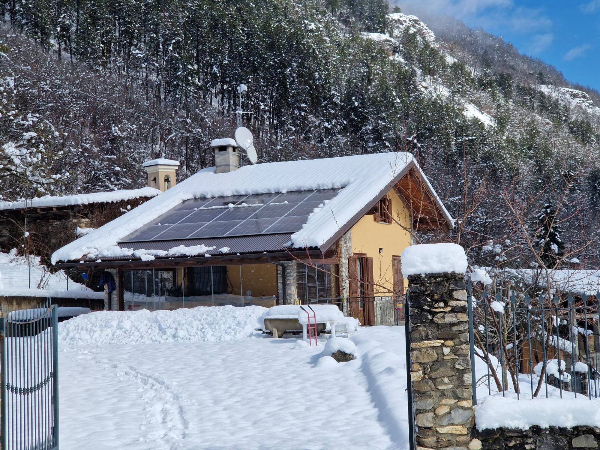 Ferienwohnung Casa Di Montagna Aisone Exterior foto